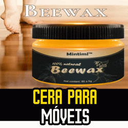 Cera de Abelha Restaura Móveis - BeeWax